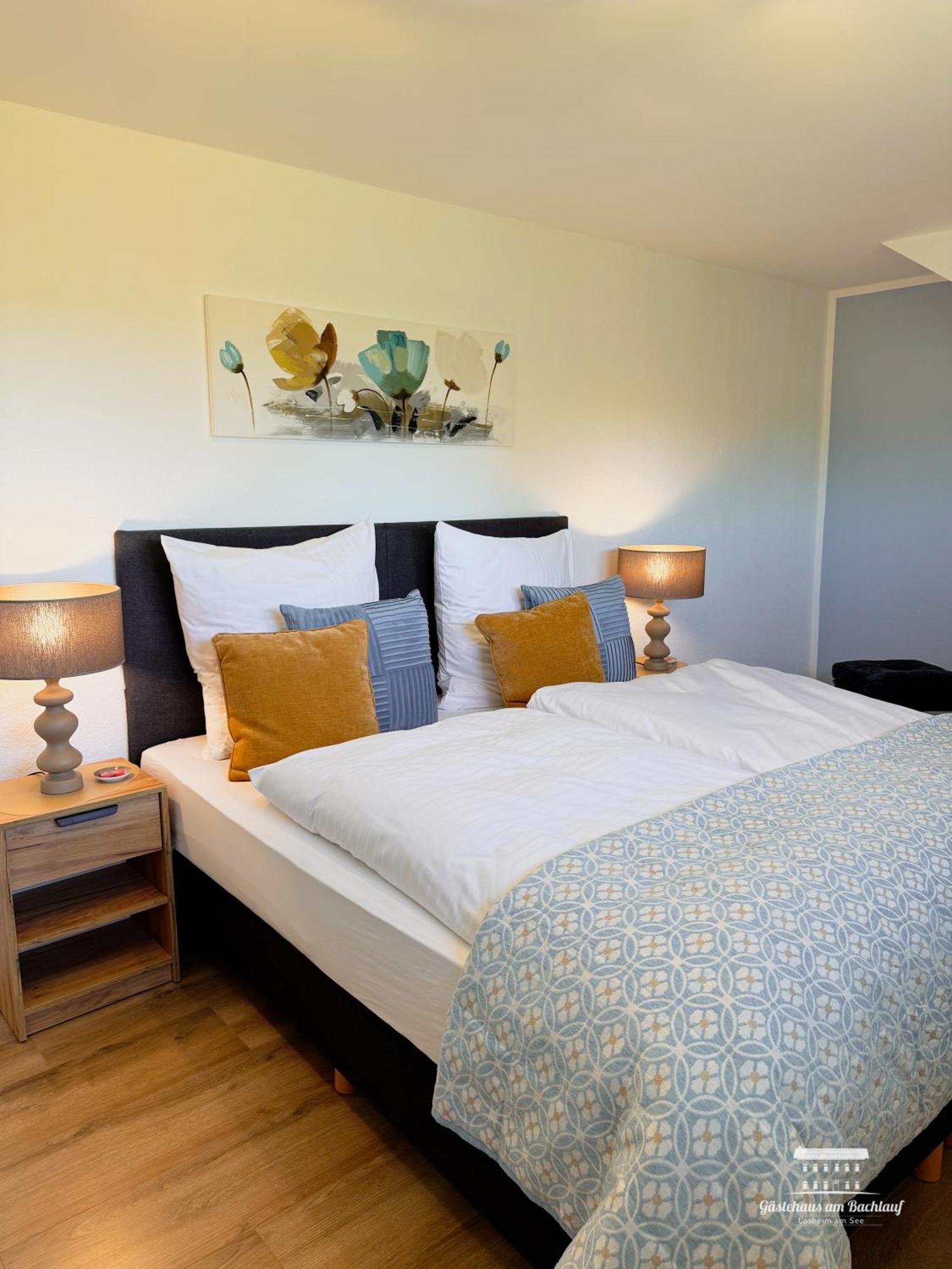 Komfort Ferienwohnungen Mit Wellness-Garten - Gaestehaus Am Bachlauf - Losheim Am See Экстерьер фото